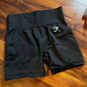 Gymshark black bike shorts